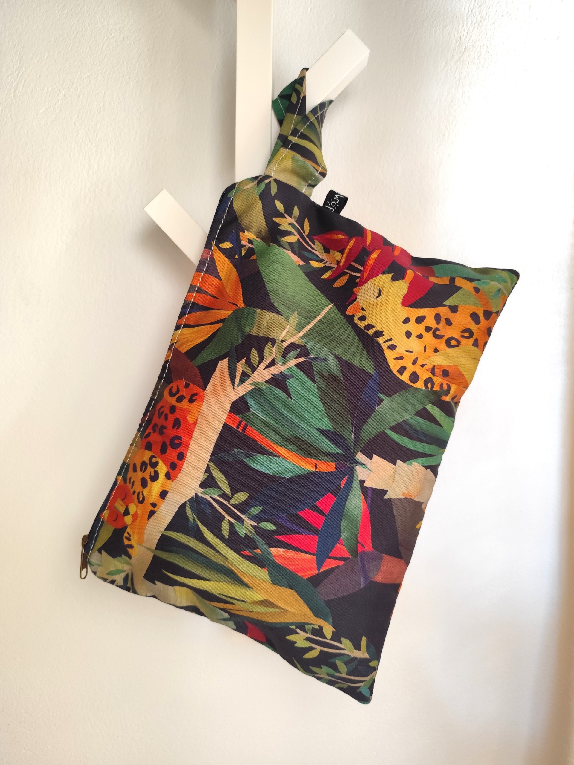 Midnight Jungle – Oversized Pouch Bag